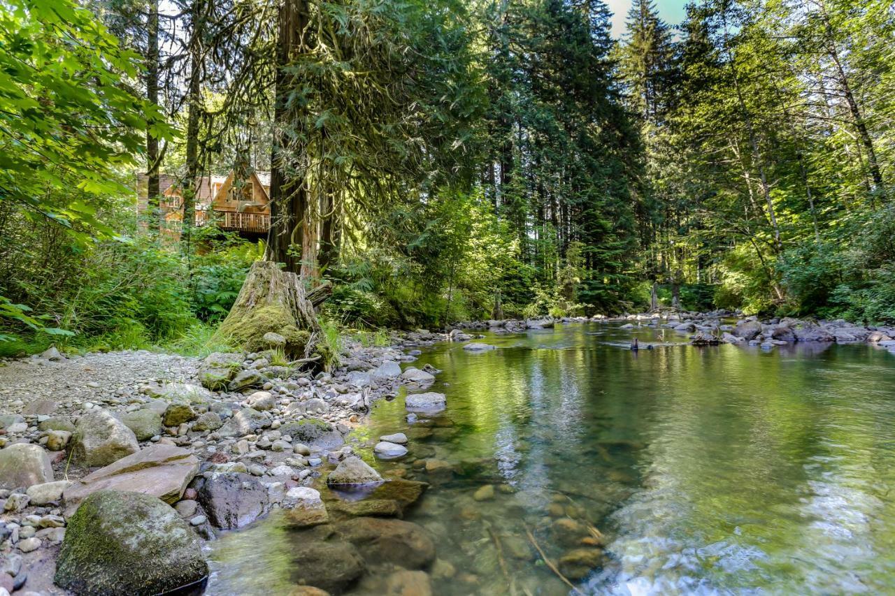 Clear Creek Cabin Welches Exterior foto